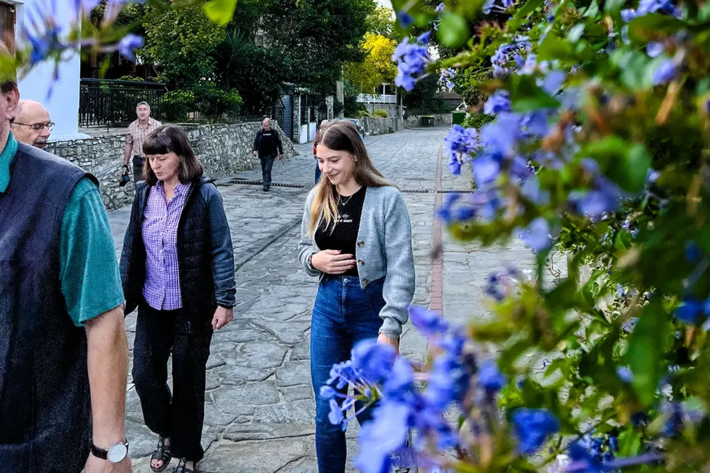 Reiseplanerin Heike Leyh in Nikiti, Chalkidiki, Griechenland