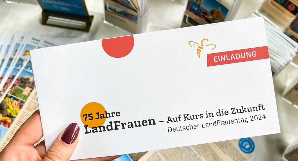 "75 Jahre LandFrauen - Auf Kurs in die Zukunft" - Eintrittskarte zum Deutschen LandFrauenTag 2024 in Kiel