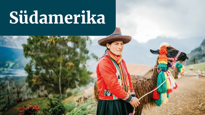 Reiseinspirationen & Reisebeispiele für Gruppen- und Agrarreisen in Südamerika