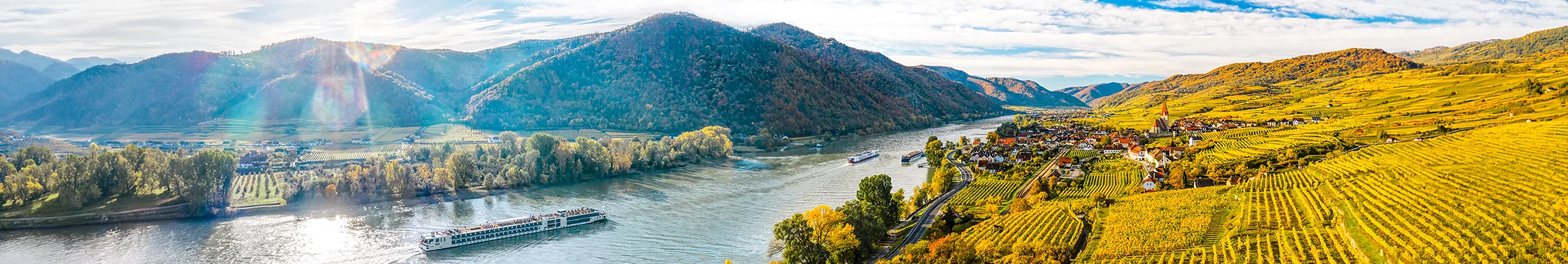 Gruppenreise Flusskreuzfahrt auf der Donau im Herbst